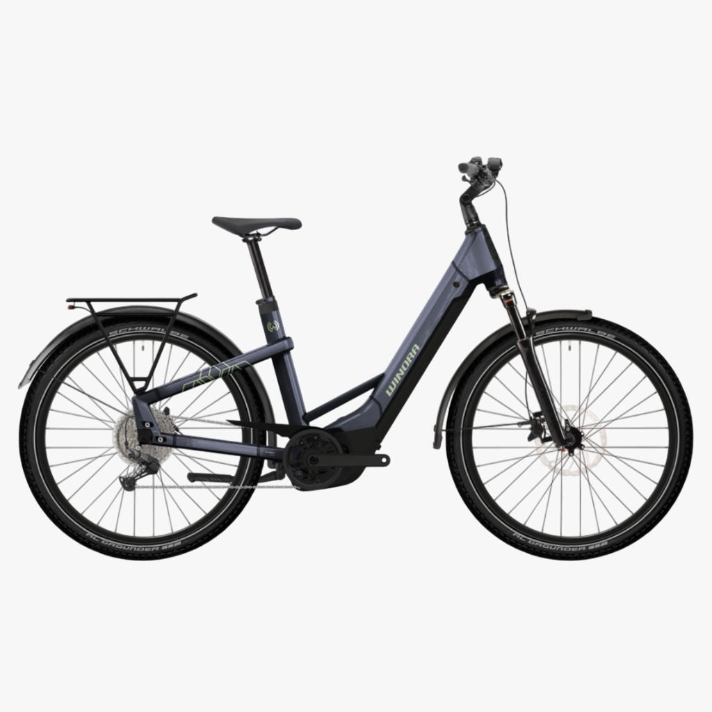 Bicicleta eléctrica Urbana Winora Yakun X10E Low night purple - glossy 2026