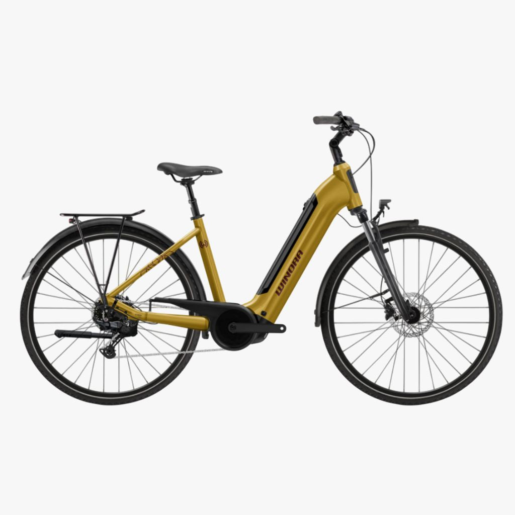 Bicicleta eléctrica de Trekking Winora TRIA X11 Low GL amber sky - glossy 2026