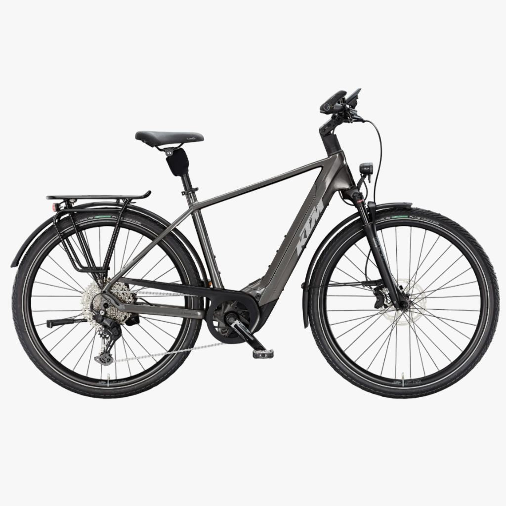 Bicicleta eléctrica de Trekking KTM Macina Style 820 D Machine Grey