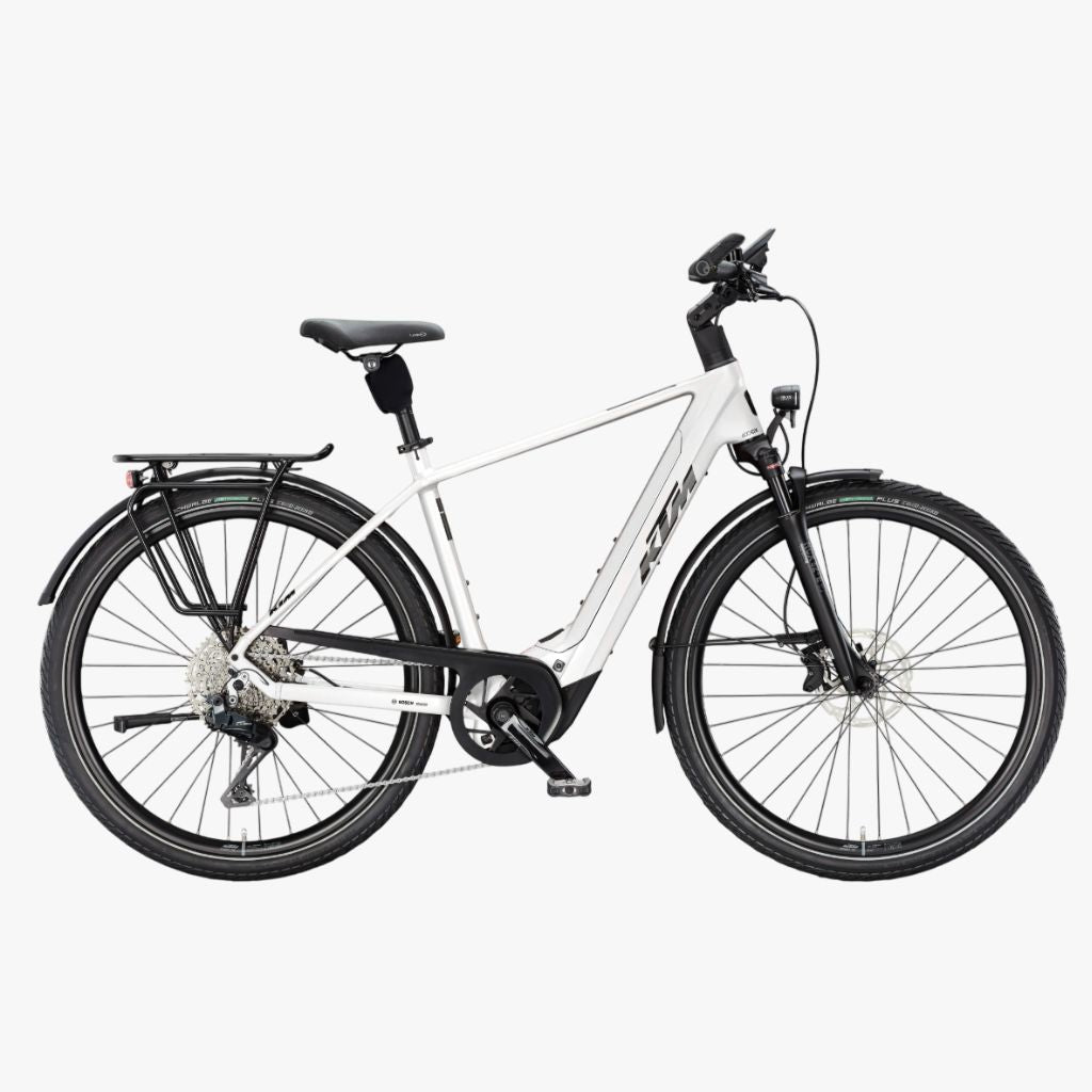 Bicicleta eléctrica de Trekking KTM Macina Style 820 D White