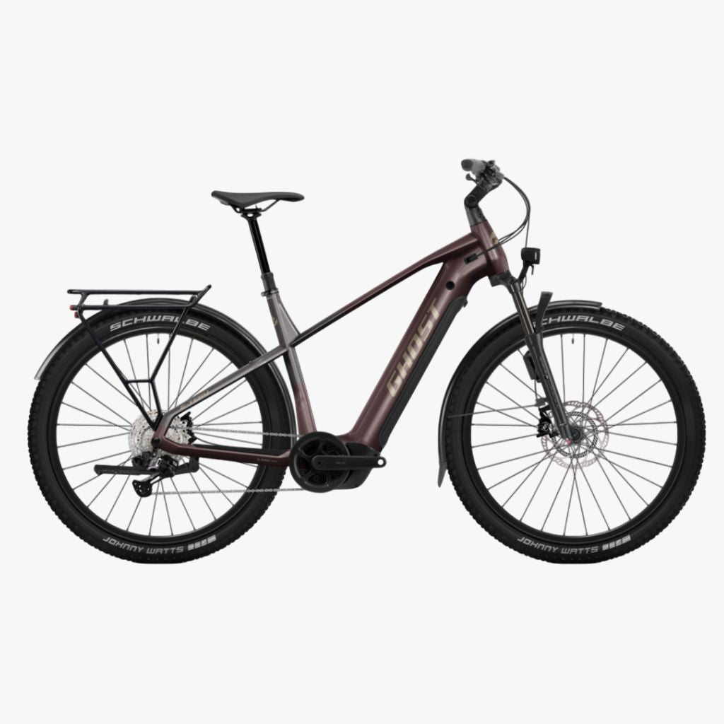Bicicleta eléctrica de Trekking E-TERU Pro EQ High ABS cocoa bean/graphite noir 2026