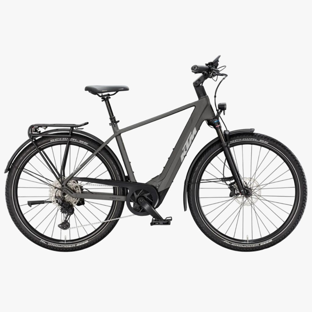 Bicicleta eléctrica de Trekking KTM Macina Gran 810 D Machine Grey Matt