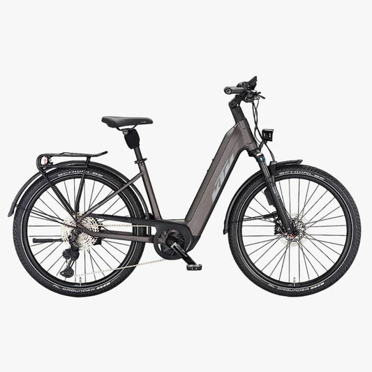 Bicicleta eléctrica de Trekking KTM Macina Gran 710 ABS Elderberry Matt