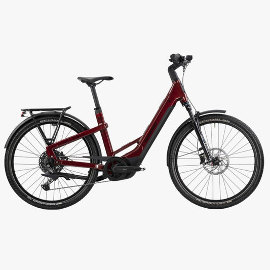 Bicicleta eléctrica Urbana Winora Yakun X10 Low warm red - glossy 2026
