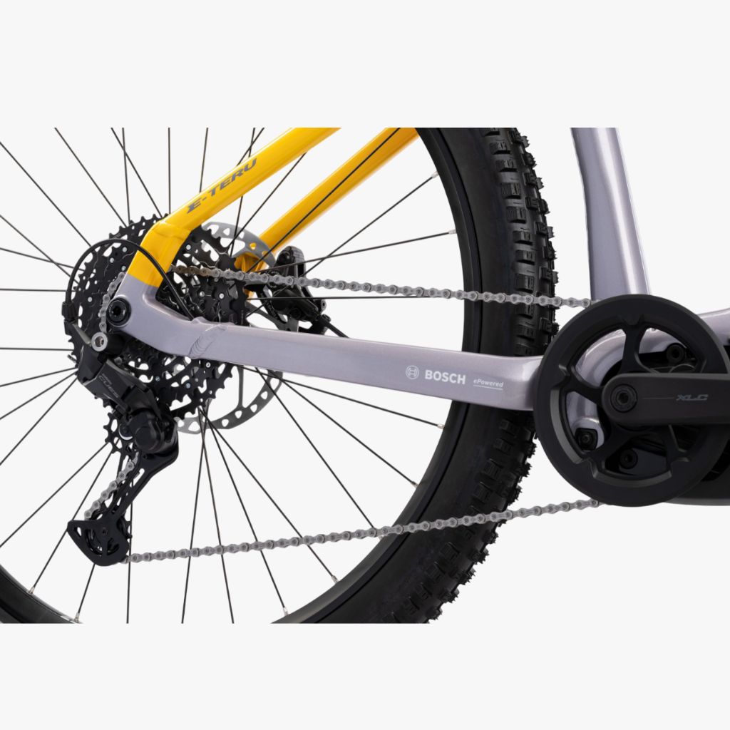 Bicicleta eléctrica de Montaña Ghost E-TERU Universal shadow gray / dazzling mango 2026