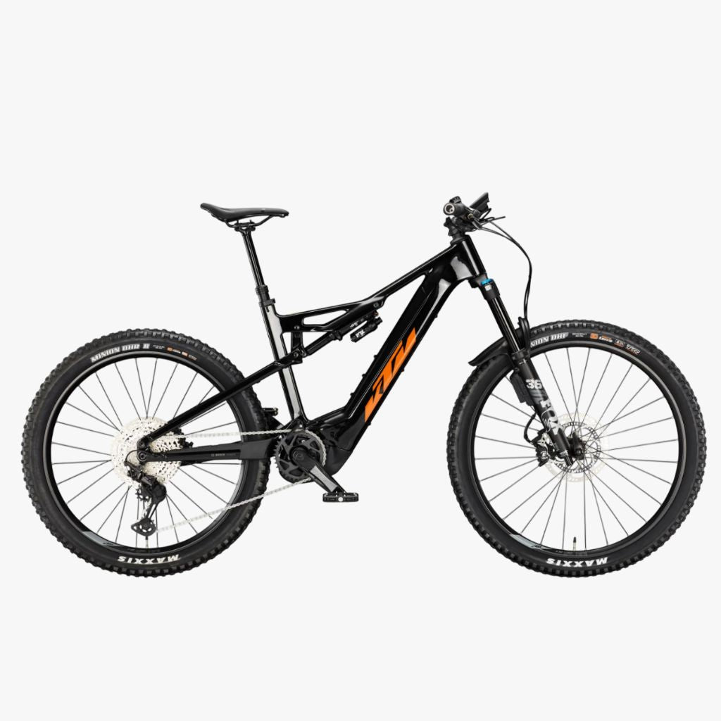 Bicicleta eléctrica de Montaña KTM Macina Kapoho LTD64 ABS Flaming Black