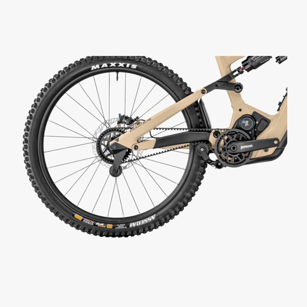 Bicicleta eléctrica de montaña Moustache Clutch 160.8 Slab Grey Glossy