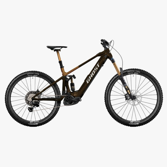Bicicleta eléctrica de Montaña E-RIOT CF LTD visible carbon/dirt brown 2026