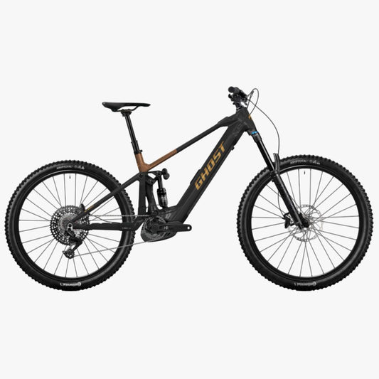 Bicicleta eléctrica de Montaña E-RIOT CF PRO heavy metal/deep coffee 2026