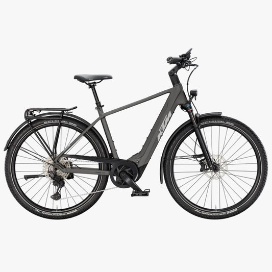 Bicicleta eléctrica de Trekking KTM Macina Gran 810 D Machine Grey Matt