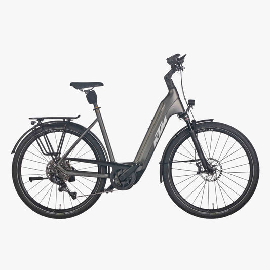 Bicicleta eléctrica de Trekking KTM Macina Style 810 US Machine Grey
