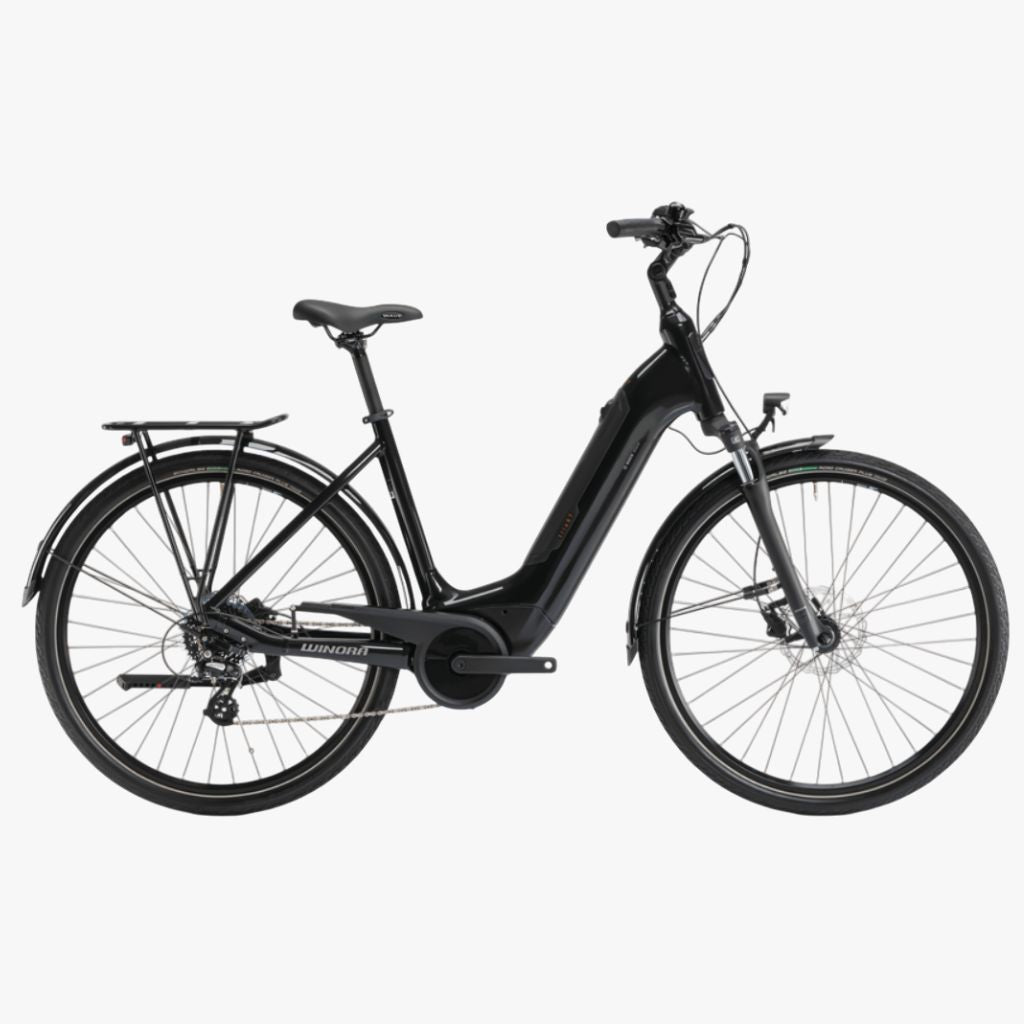 Bicicleta eléctrica Urbana Winora Tria X7 Low mystic black - glossy 2026