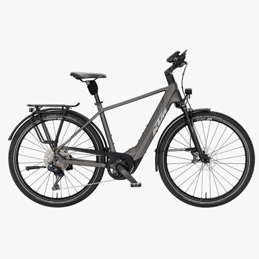 Bicicleta eléctrica de Trekking KTM Macina Style 810 DI2 D Machine Grey Matt