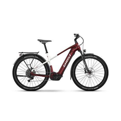 Bicicleta eléctrica Ghost E-TERU ADVANCED EQ carbon red / chilly white 2026