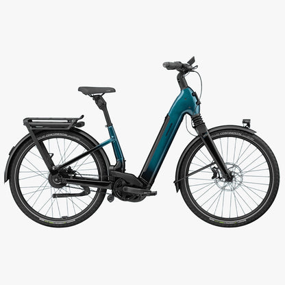 Cannondale Mavaro 1 Low StepThru Deep Teal Urban Electric Bike