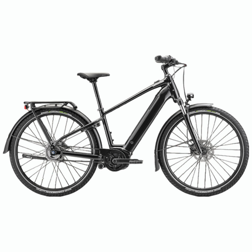 Cannondale 27.5 U Mavaro 4 Black Urban Electric Bike
