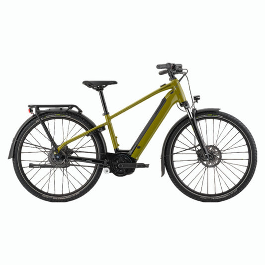 Cannondale 29 U Mavaro 4 Olive Green Urban Electric Bike
