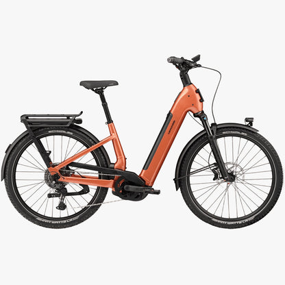Cannondale 27.5 U Tesoro 1 Low StepThru Orange Slice Electric Trekking Bike